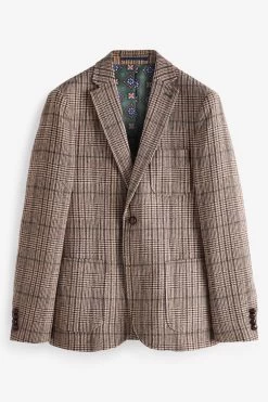 Next Slim Nova Fides Wool Blend Formal Jacket -Fashion Men Shop T69323s4