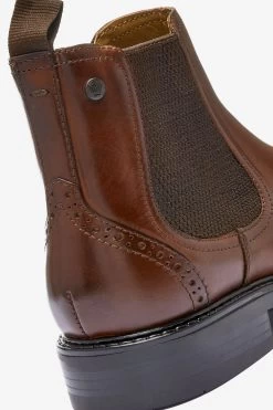 Next Brown Cleated Chelsea Boots -Fashion Men Shop T69775s4