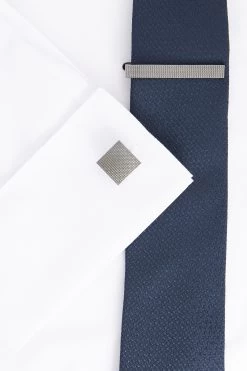 Next Black Textured Cufflink Set -Fashion Men Shop T71681s5