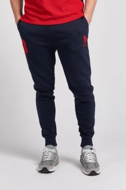 U.S. Polo Assn. Navy Blazer Red DHM Player 3 Joggers