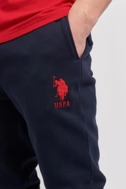 U.S. Polo Assn. Navy Blazer Red DHM Player 3 Joggers -Fashion Men Shop T76596s3