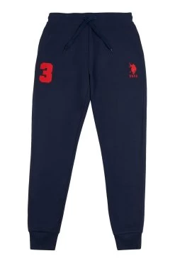 U.S. Polo Assn. Navy Blazer Red DHM Player 3 Joggers -Fashion Men Shop T76596s4
