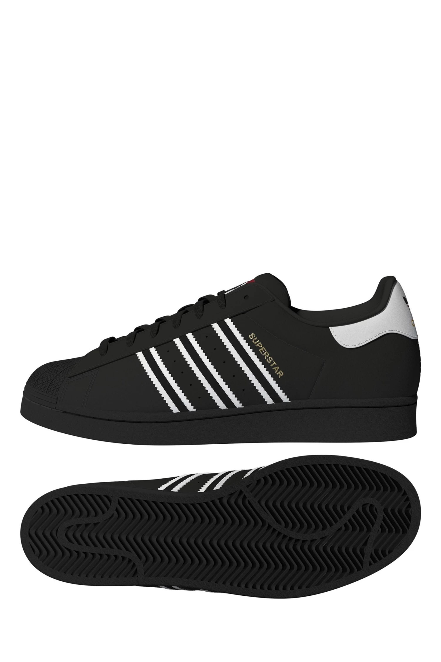 Adidas Originals Superstar Black Trainers 5 Adidas Originals Superstar Black Trainers - Image 3