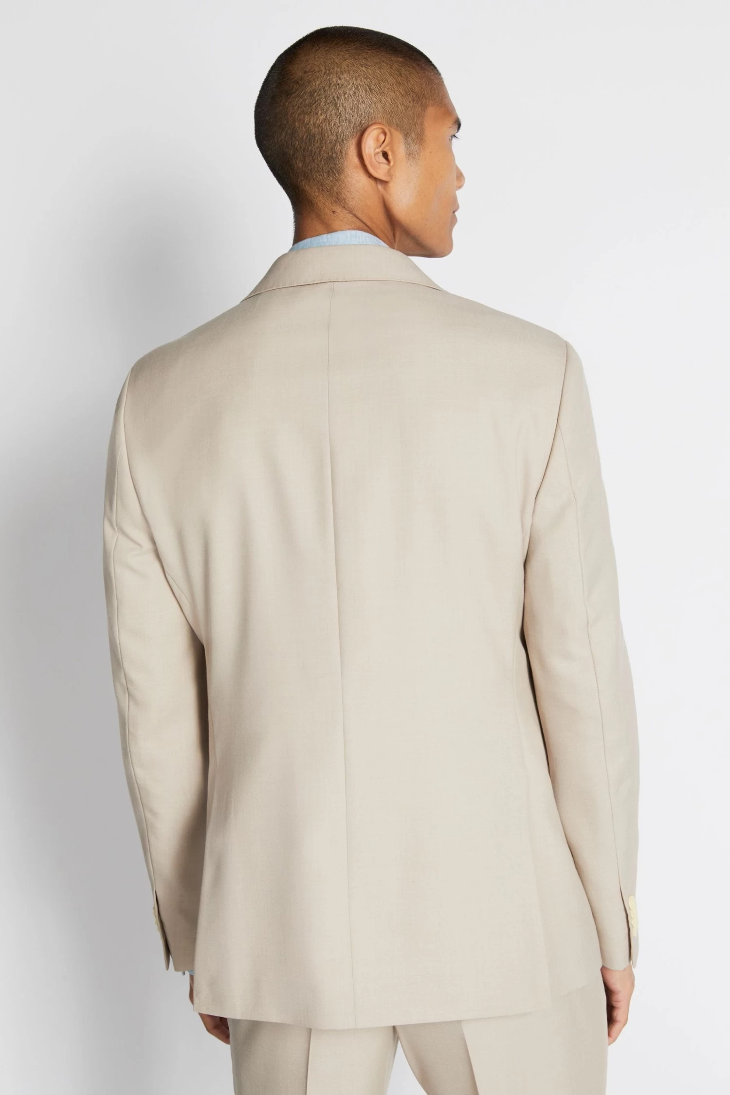 MOSS Natural Slim Fit Wool Jacket 4 MOSS Natural Slim Fit Wool Jacket - Image 2