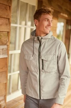 Next Shower Resistant Hooded Utility Jacket