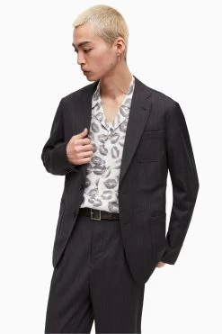 AllSaints Yakushi Grey Blazer