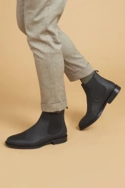 Jones Bootmaker Mens Debden Leather Chelsea Boots