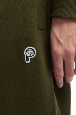 Penfield Green Bear Badge Joggers -Fashion Men Shop U03966s3