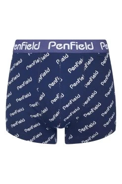 Penfield Blue Penfield Script Print Boxers 3 Pack -Fashion Men Shop U04133s4