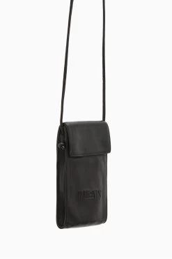 AllSaints Blank Oppose Leather Pouch -Fashion Men Shop U04880s4