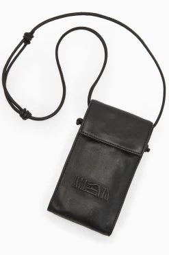 AllSaints Blank Oppose Leather Pouch -Fashion Men Shop U04880s6