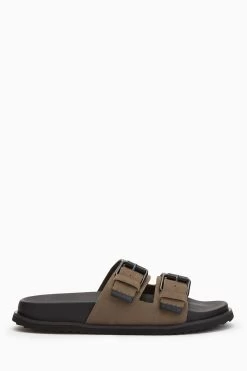 AllSaints Ash Grey Sandals