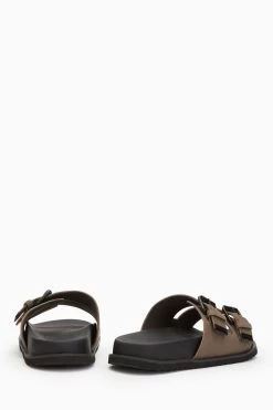 AllSaints Ash Grey Sandals -Fashion Men Shop U04941s3