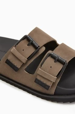 AllSaints Ash Grey Sandals -Fashion Men Shop U04941s5