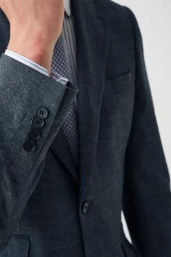 Next Wool Blend Textured Suit: Jacket 15 Next Wool Blend Textured Suit: Jacket -Fashion Men Shop U11 132s6