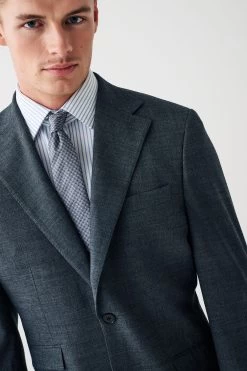 Next Wool Blend Textured Suit: Jacket 17 Next Wool Blend Textured Suit: Jacket -Fashion Men Shop U11 132s8