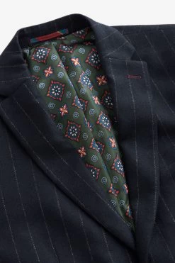 Next Navy Stripe Suit: Jacket 21 Next Navy Stripe Suit: Jacket -Fashion Men Shop U11 138s10