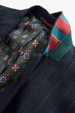 Next Navy Stripe Suit: Jacket 20 Next Navy Stripe Suit: Jacket -Fashion Men Shop U11 138s9