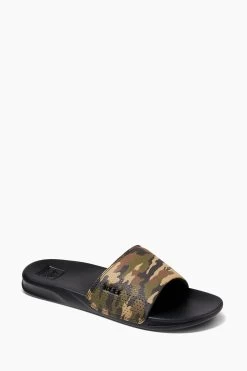 Reef Brown Slides -Fashion Men Shop U11345s3