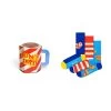 Happy Socks Blue Father Of The Year Socks Gift Set 3-Packs
