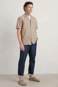 Seasalt Cornwall Mens Steersman Organic Cotton Straight Leg Jeans -Fashion Men Shop U14463s3