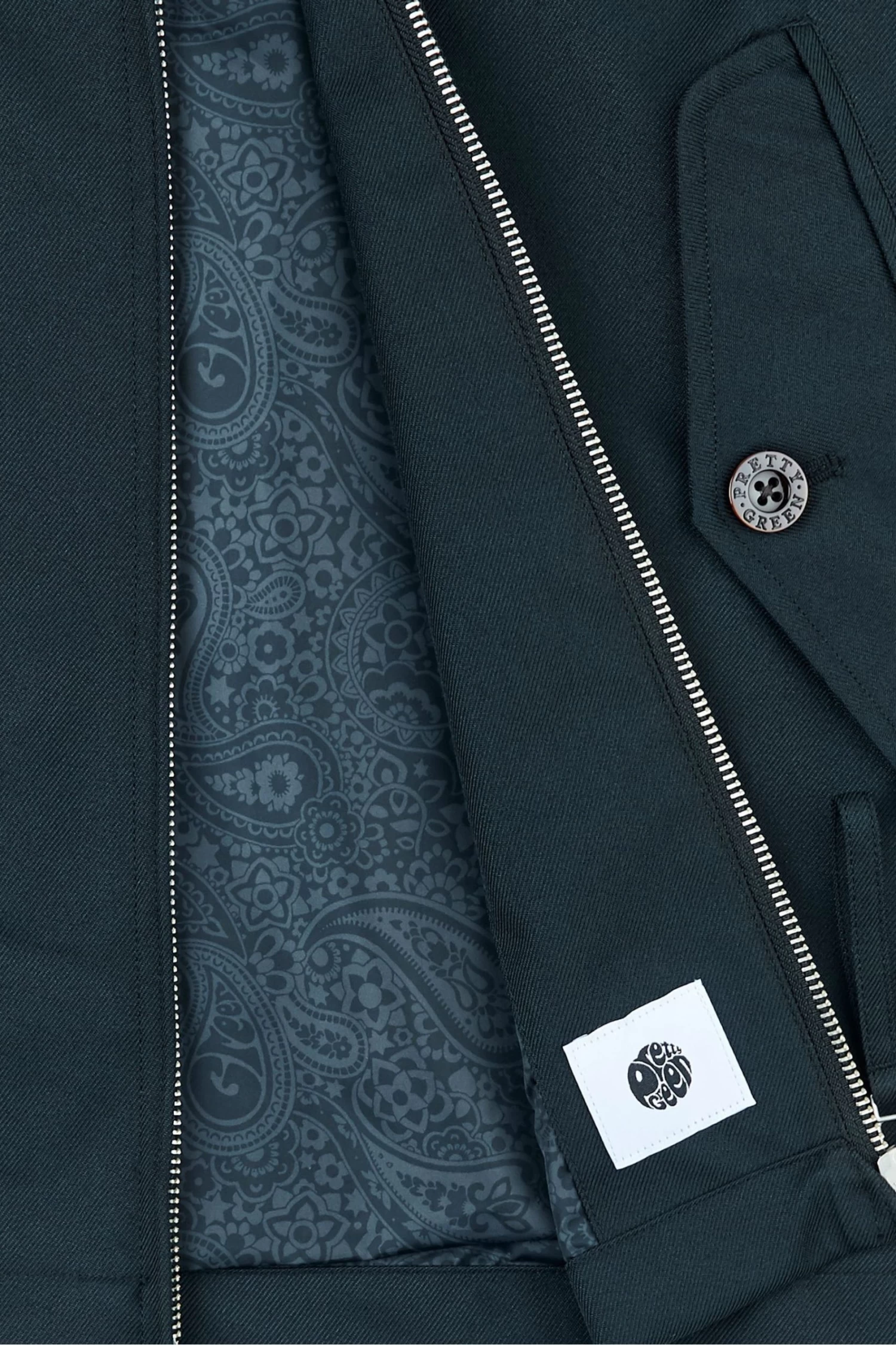 Pretty Green Derwent Harrington Jacket 6 Pretty Green Derwent Harrington Jacket - Image 4