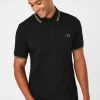 Fred Perry Mens Twin Tipped Polo Shirt -Fashion Men Shop U23359s