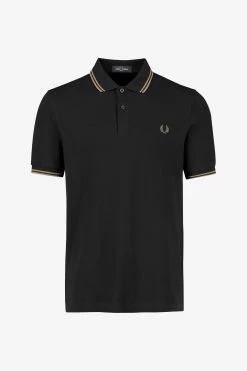 Fred Perry Mens Twin Tipped Polo Shirt -Fashion Men Shop U23359s4