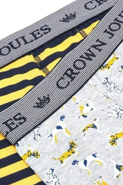 Joules Blue Crown Underwear 2 Pk -Fashion Men Shop U23517s4