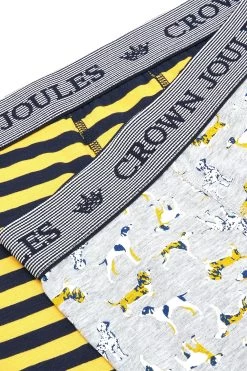 Joules Blue Crown Underwear 2 Pk -Fashion Men Shop U23517s8