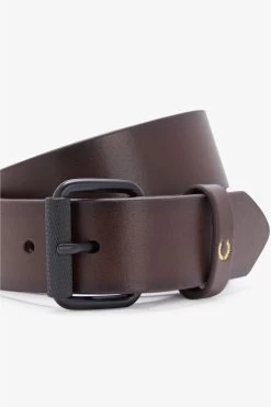 Fred Perry Burnished Leather Belt -Fashion Men Shop U24814s4