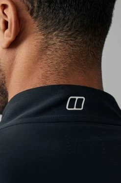 Berghaus 24/7 Base Zip Black Sweatshirt -Fashion Men Shop U25270s5