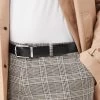 Next Black Texture Patterned Reversible Belt -Fashion Men Shop U25335s