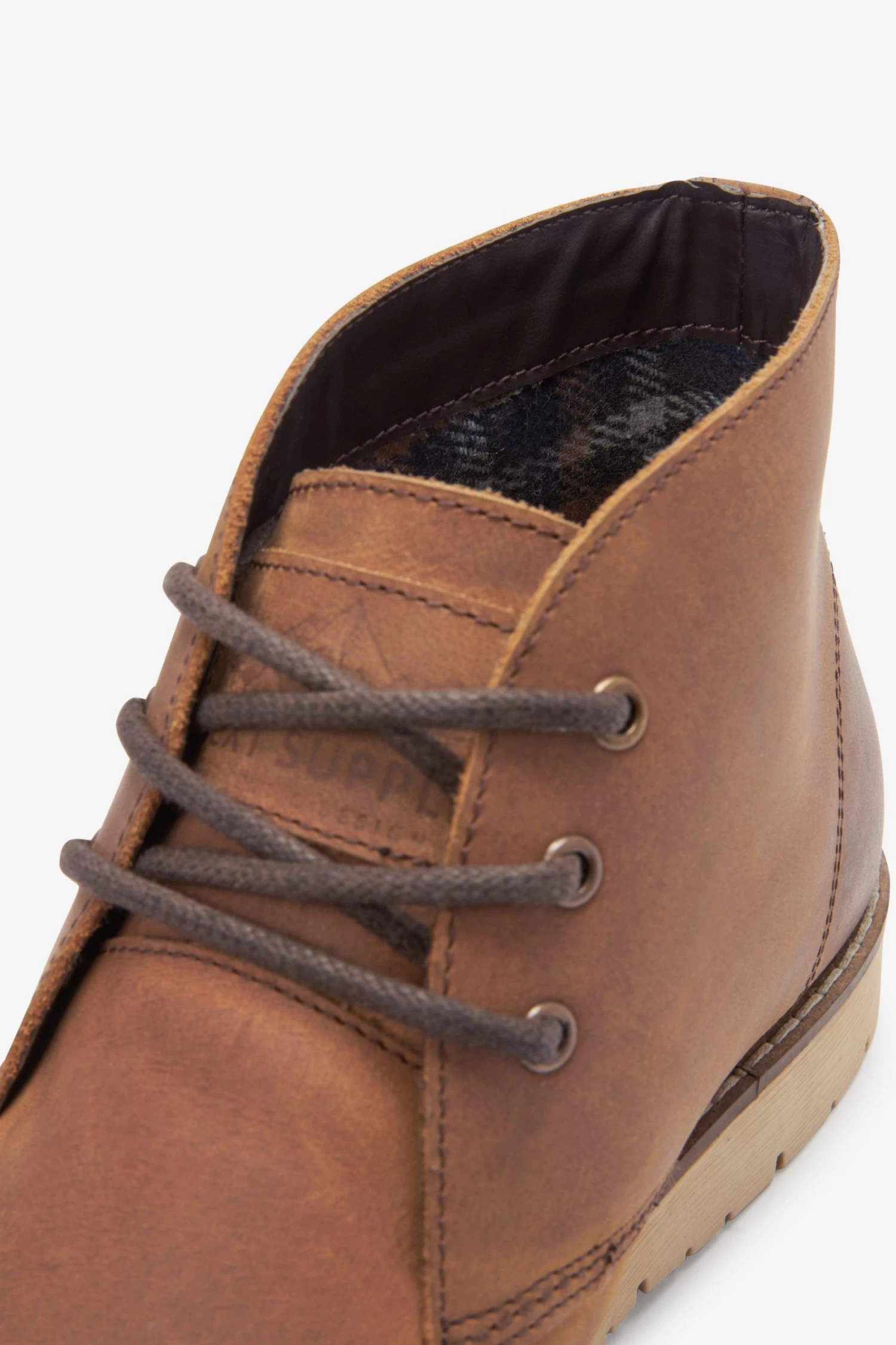 Next Light Brown Mid Chukka Boots 5 Next Light Brown Mid Chukka Boots - Image 3