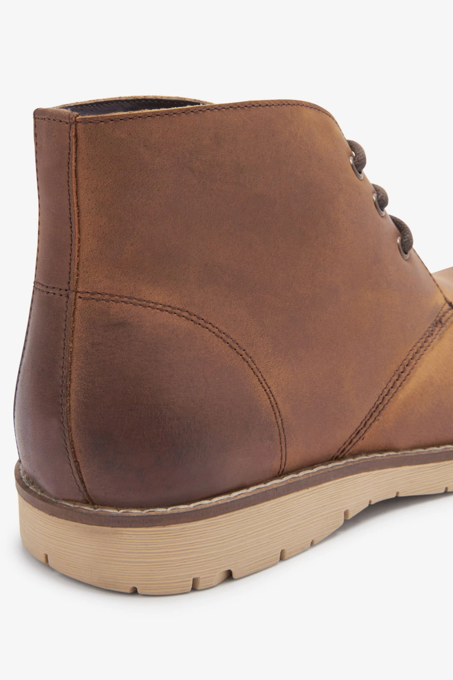 Next Light Brown Mid Chukka Boots 6 Next Light Brown Mid Chukka Boots - Image 4