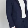 MOSS Slim Fit Blue Donegal Suit: Jacket -Fashion Men Shop U34 152s
