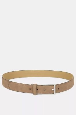 MOSS Light Brown Suedette Belt