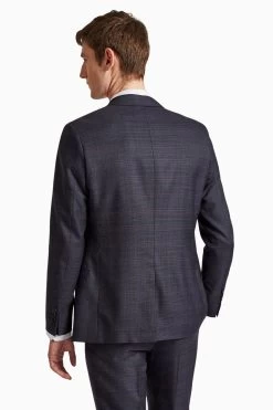 Ted Baker Grey Check Slim Jacket -Fashion Men Shop U39 320s2