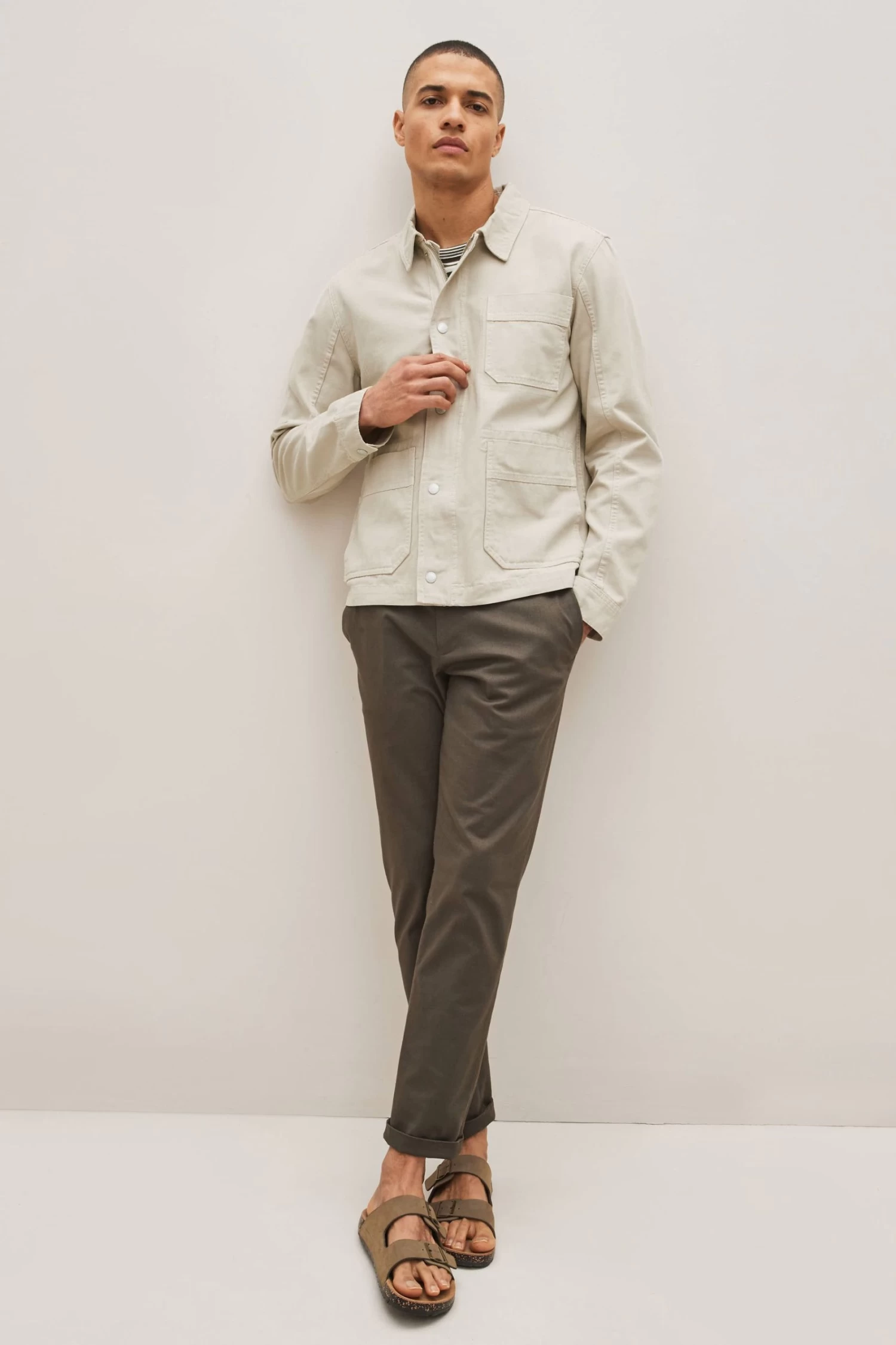 Next Cotton Worker Shacket 4 Next Cotton Worker Shacket - Image 2