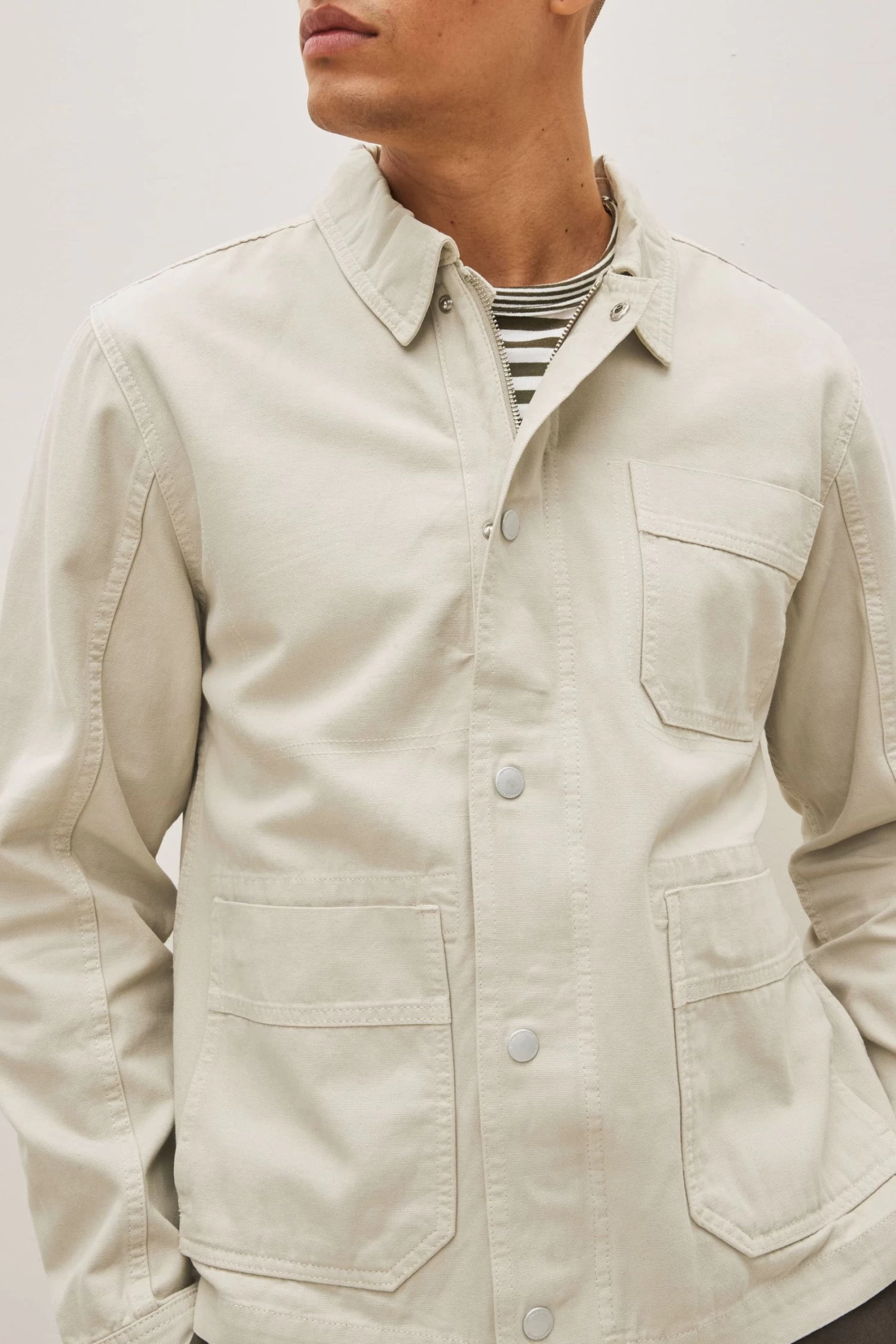 Next Cotton Worker Shacket 7 Next Cotton Worker Shacket - Image 5