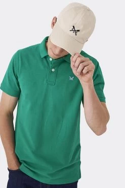 Crew Clothing Company Stone Natural Cotton Cap
