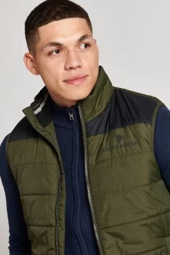 U.S. Polo Assn. Green Block Gilet 9 U.S. Polo Assn. Green Block Gilet -Fashion Men Shop U44756s3