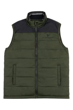 U.S. Polo Assn. Green Block Gilet 11 U.S. Polo Assn. Green Block Gilet -Fashion Men Shop U44756s5