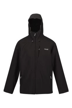 Regatta Black Britedale Waterproof Torch Hooded Jacket -Fashion Men Shop U47587s6