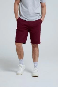 Animal Mens Red Westbay Organic Chino Shorts