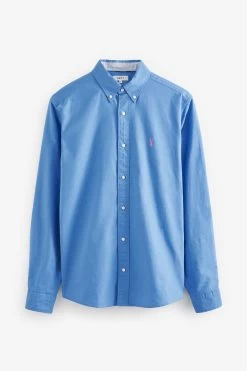 Next Long Sleeve Oxford Shirt -Fashion Men Shop U55 617s3