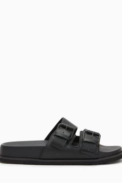 AllSaints Ash Black Sandals