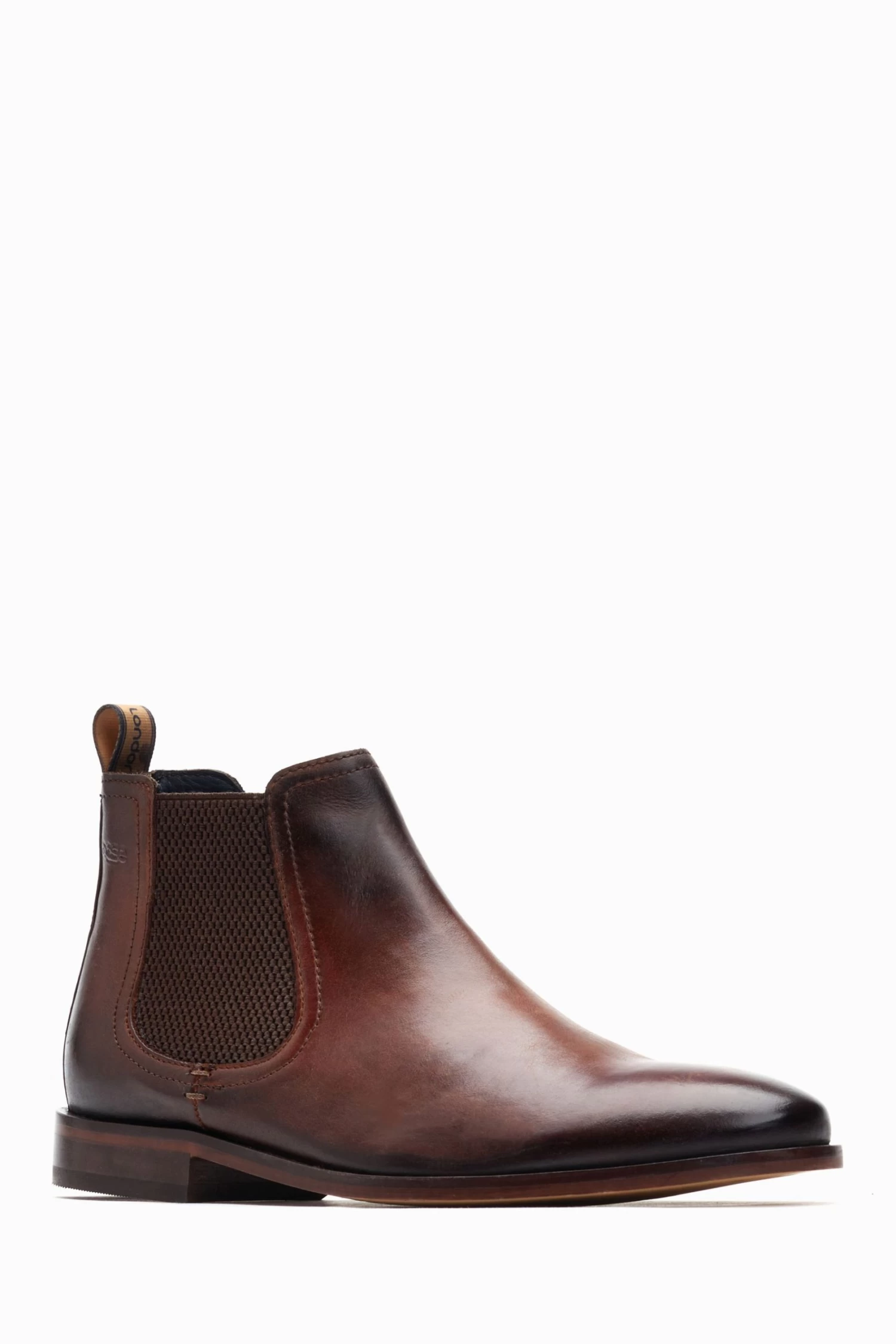 Base London Brown Lynch Washed Chelsea Boots 4 Base London Brown Lynch Washed Chelsea Boots - Image 2