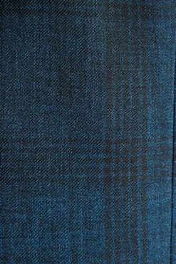 Next Blue Slim Fit Check Suit: Jacket -Fashion Men Shop U59 722s7