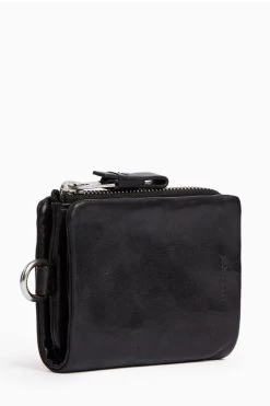 AllSaints Black Junction Wallet -Fashion Men Shop U59488s3